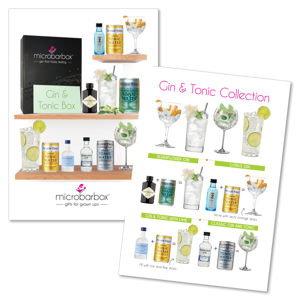 Good Luck Gin and Tonic Gift Set Cocktail Gift Set