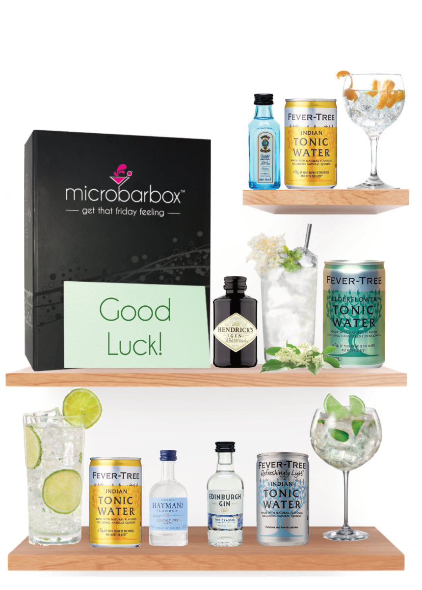 Good Luck Gin and Tonic Gift Set Cocktail Gift Set
