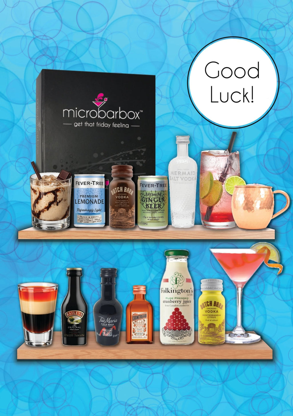 Good Luck Vodka Cocktail Gift Set Cocktail Gift Set