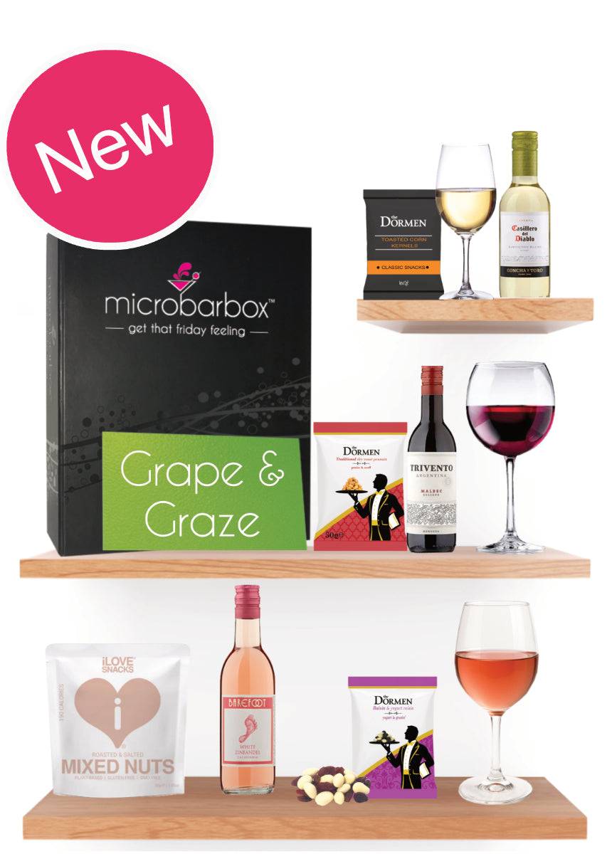 Grape and Graze Wine Gift Set Wine Gift Set