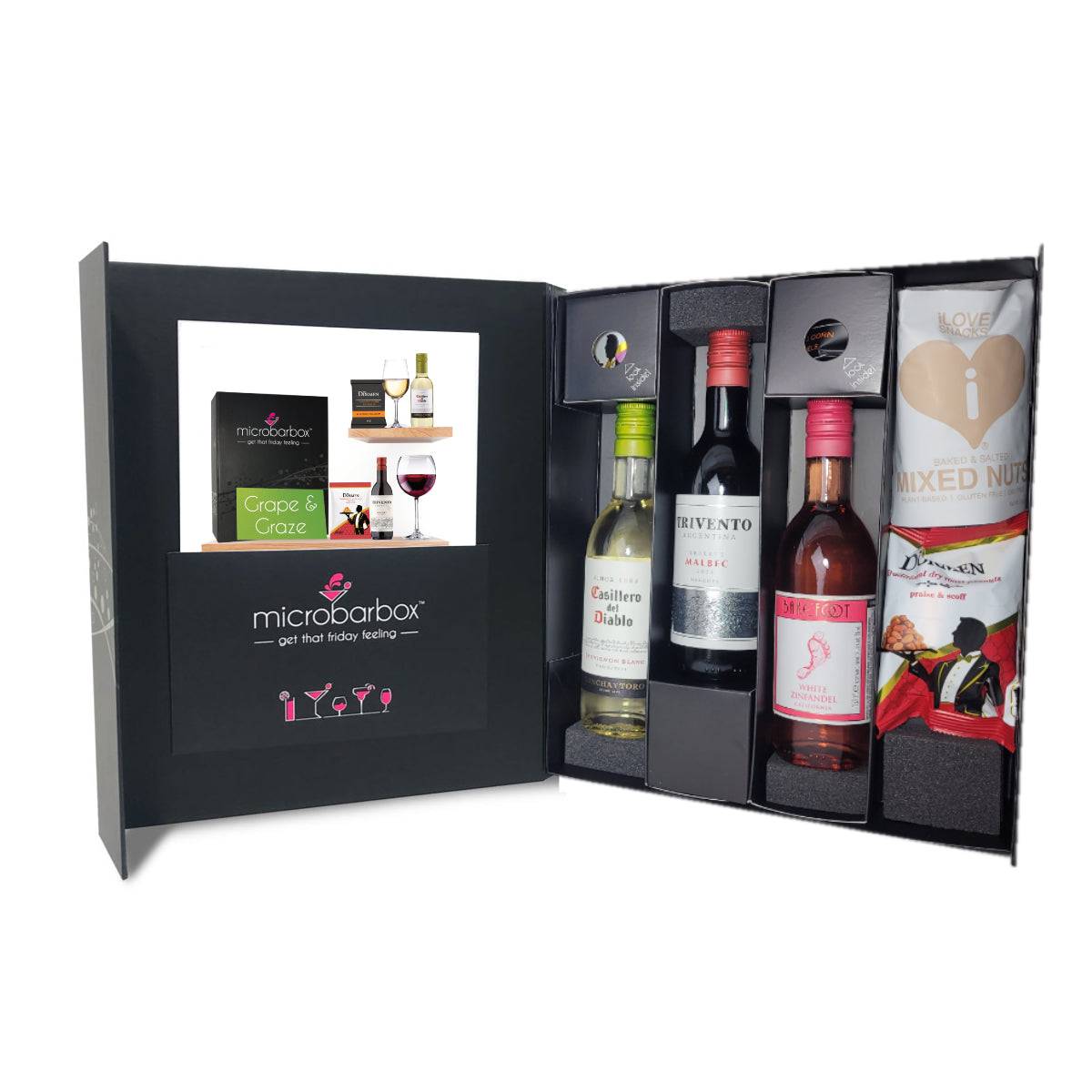 Grape and Graze Wine Gift Set Wine Gift Set
