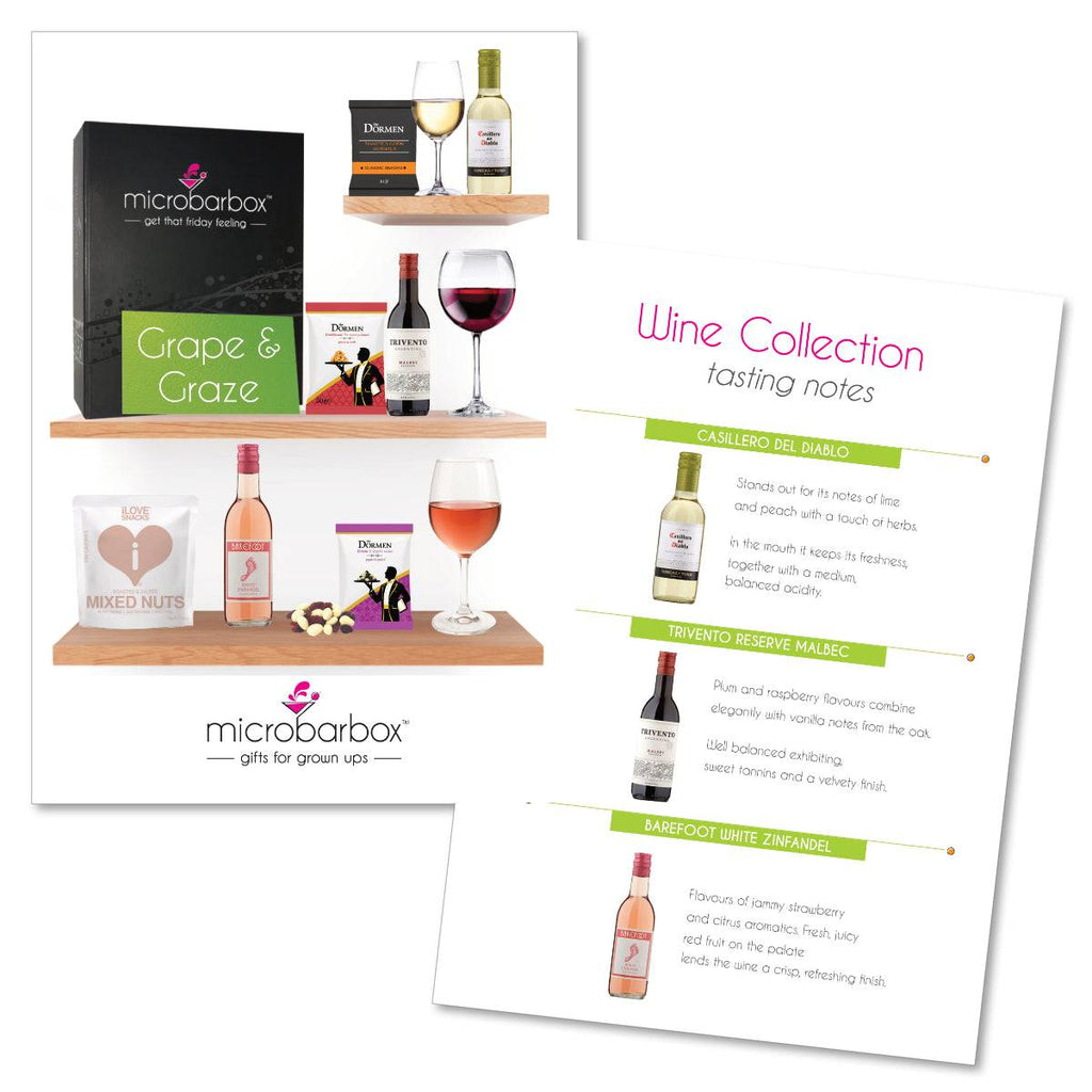 Grape and Graze Wine Gift Set Wine Gift Set