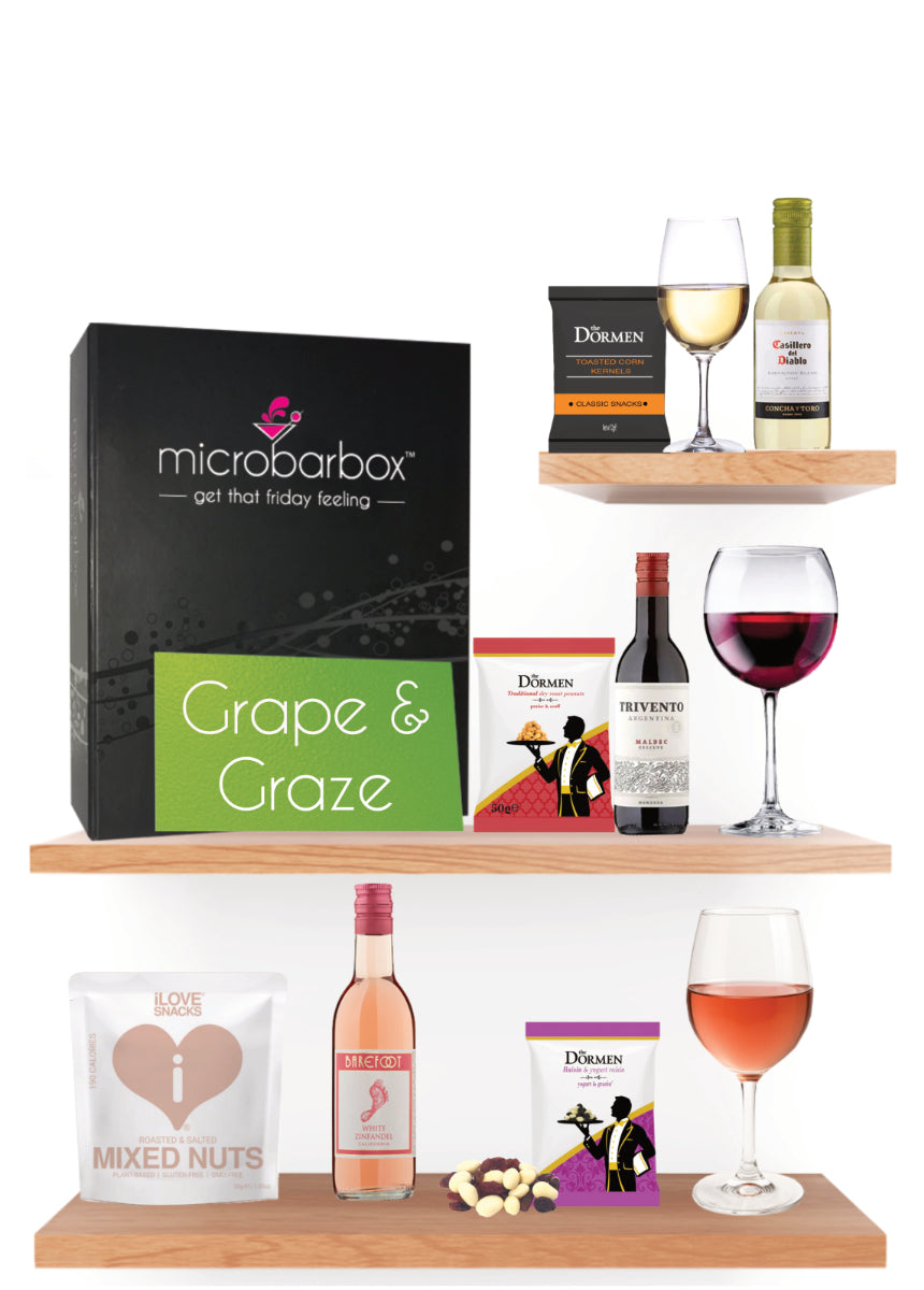 Grape and Graze Wine Gift Set Wine Gift Set