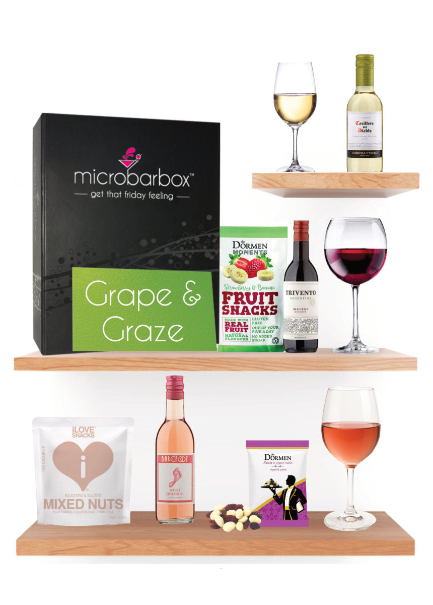 Grape and Graze Wine Gift Set Wine Gift Set