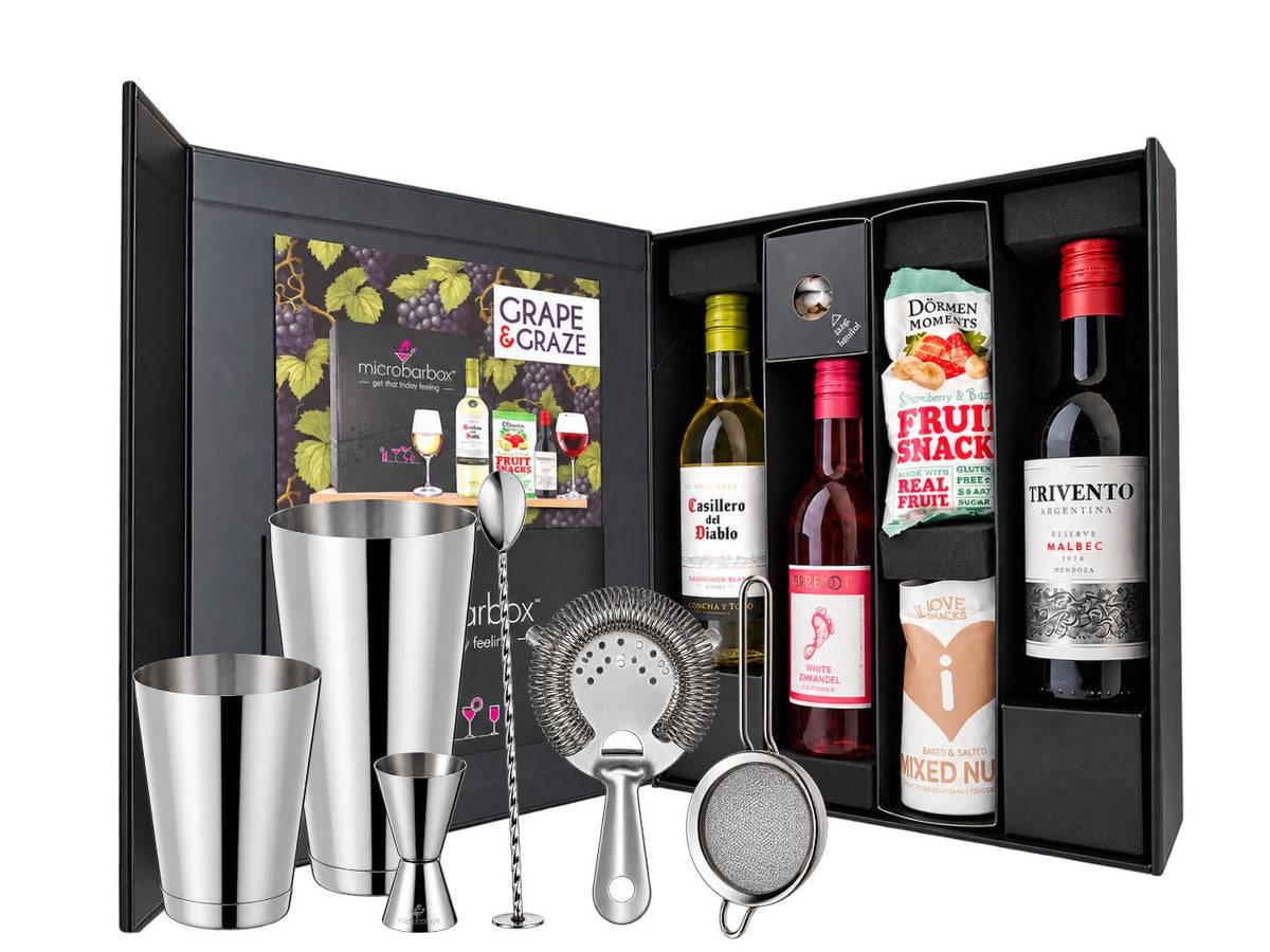 Grape and Graze Wine Gift Set Wine Gift Set