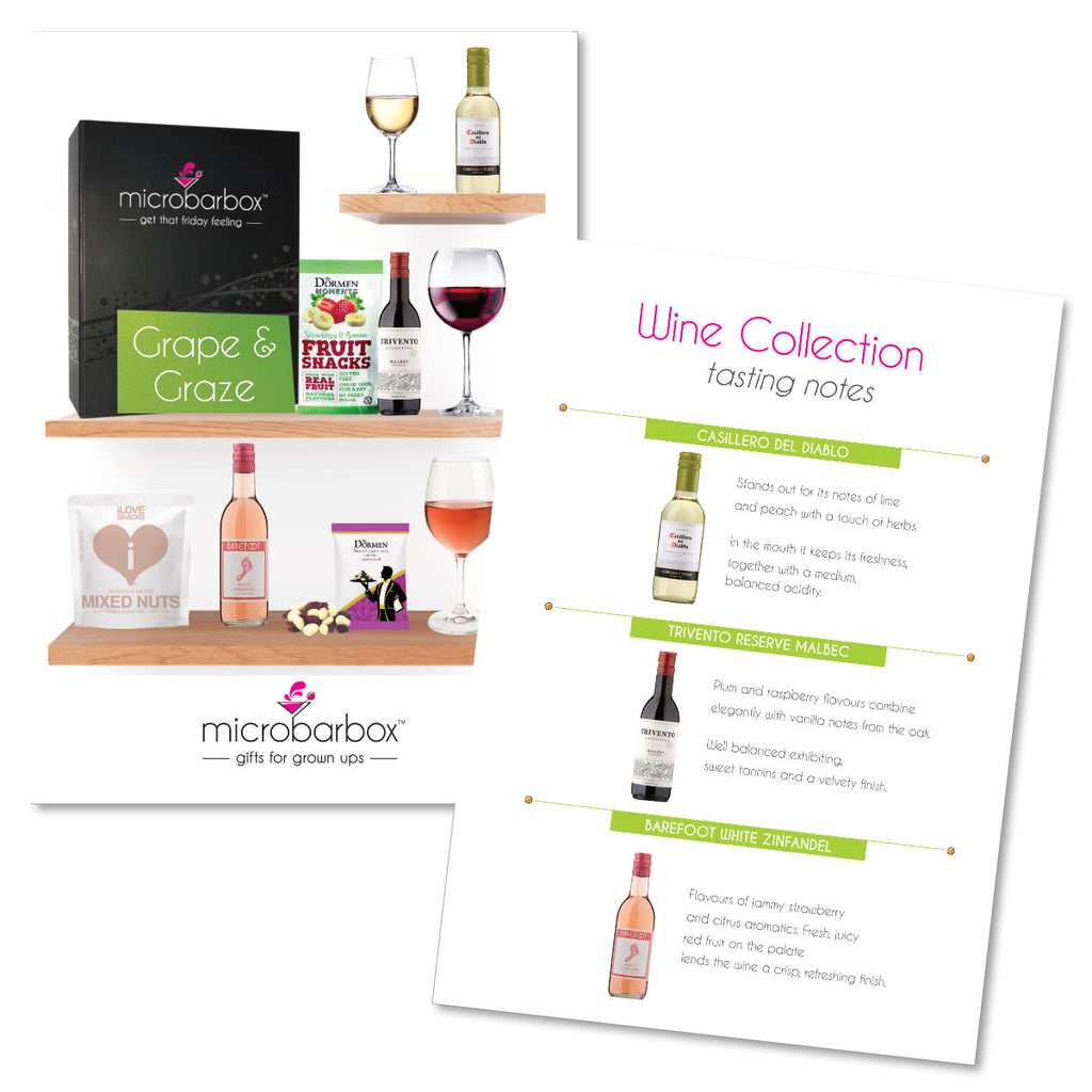 Grape and Graze Wine Gift Set Wine Gift Set
