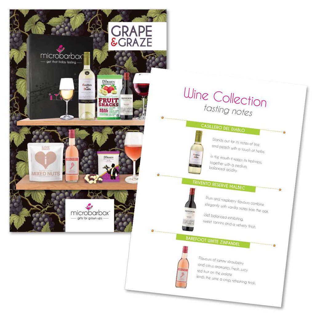 Grape and Graze Wine Gift Set Wine Gift Set