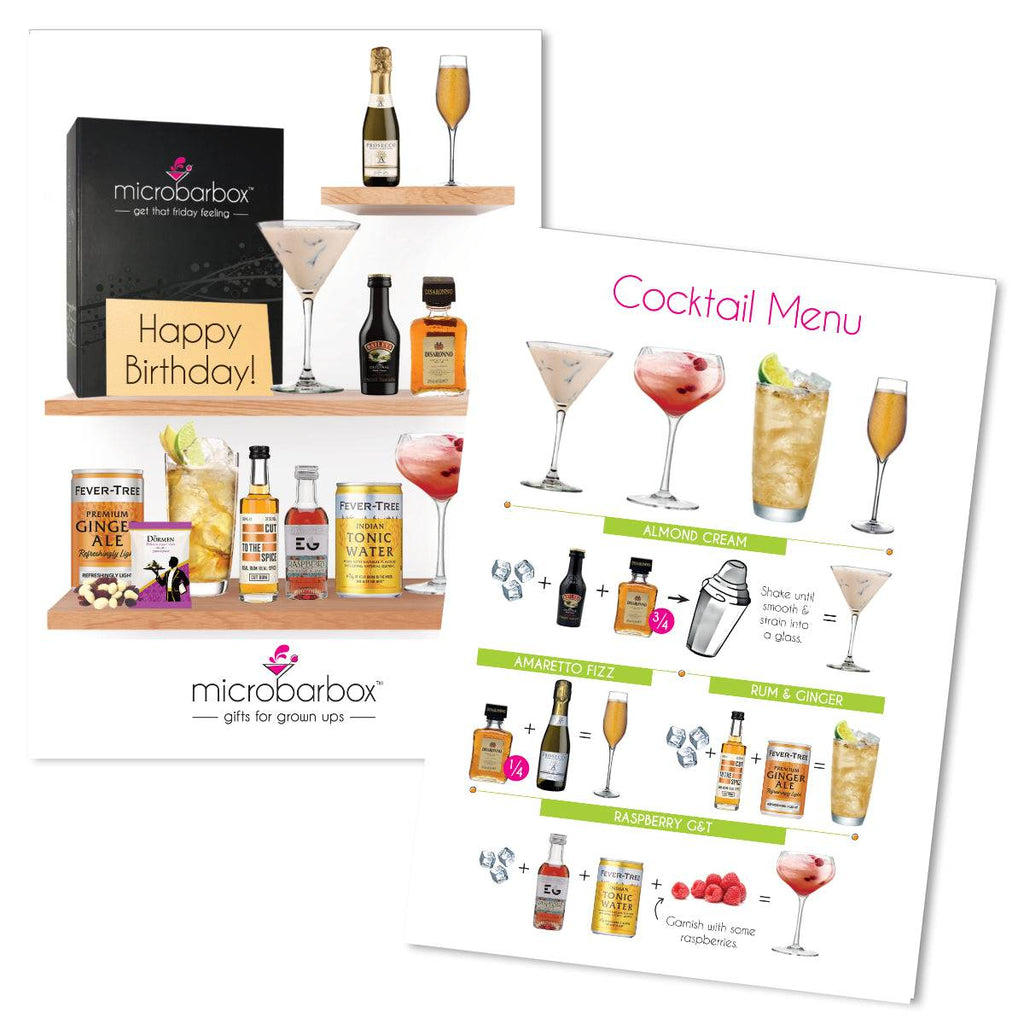 Happy Birthday Cocktail Gift Set Cocktail Gift Set