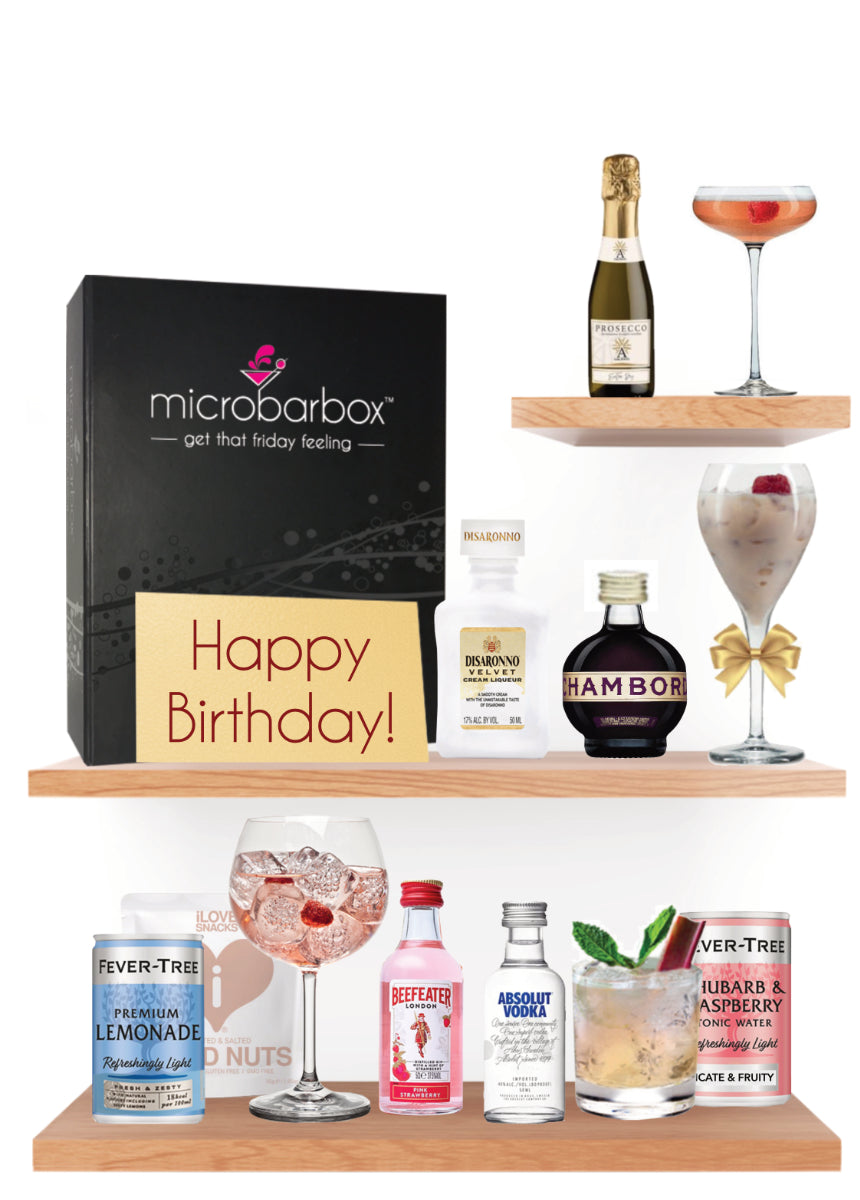 Happy Birthday Cocktail Gift Set Cocktail Gift Set