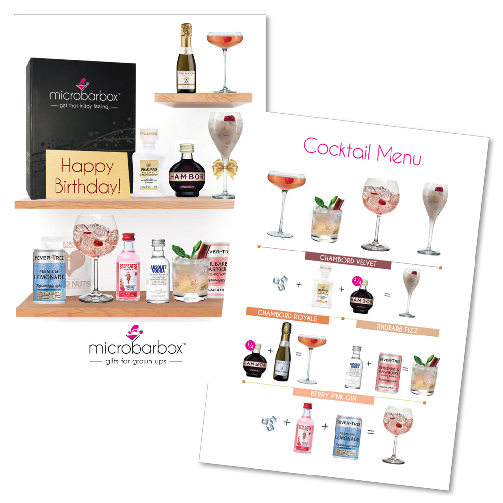 Happy Birthday Cocktail Gift Set Cocktail Gift Set