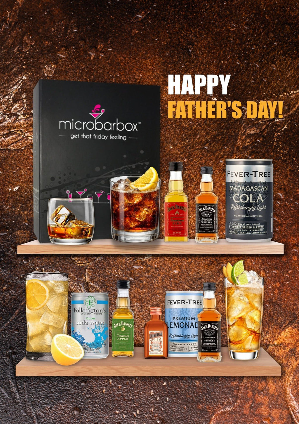Father's Day Jack Daniels Gift Set Cocktail Gift Set