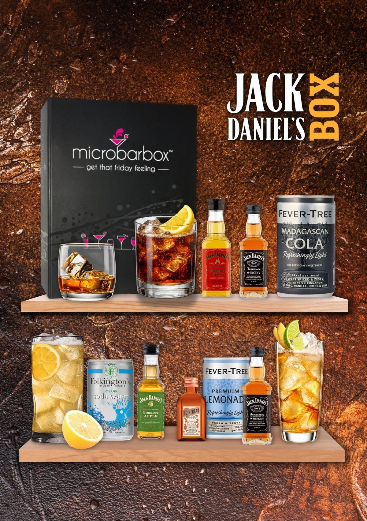 Jack Daniels Gift Set Cocktail Gift Set