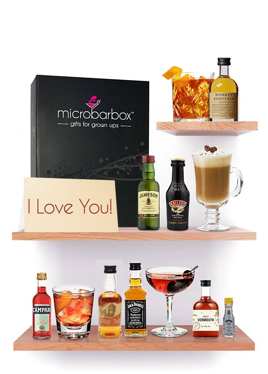 I Love You Whisky Cocktail Gift Set Cocktail Gift Set