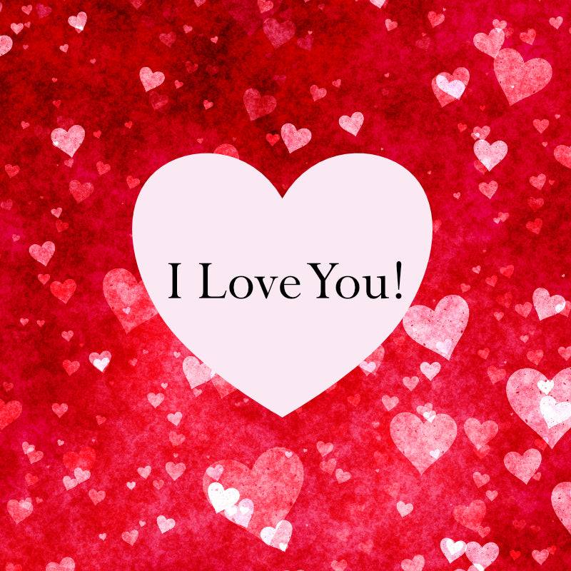 I Love You Pink Gin Heaven Gift Set Cocktail Gift Set