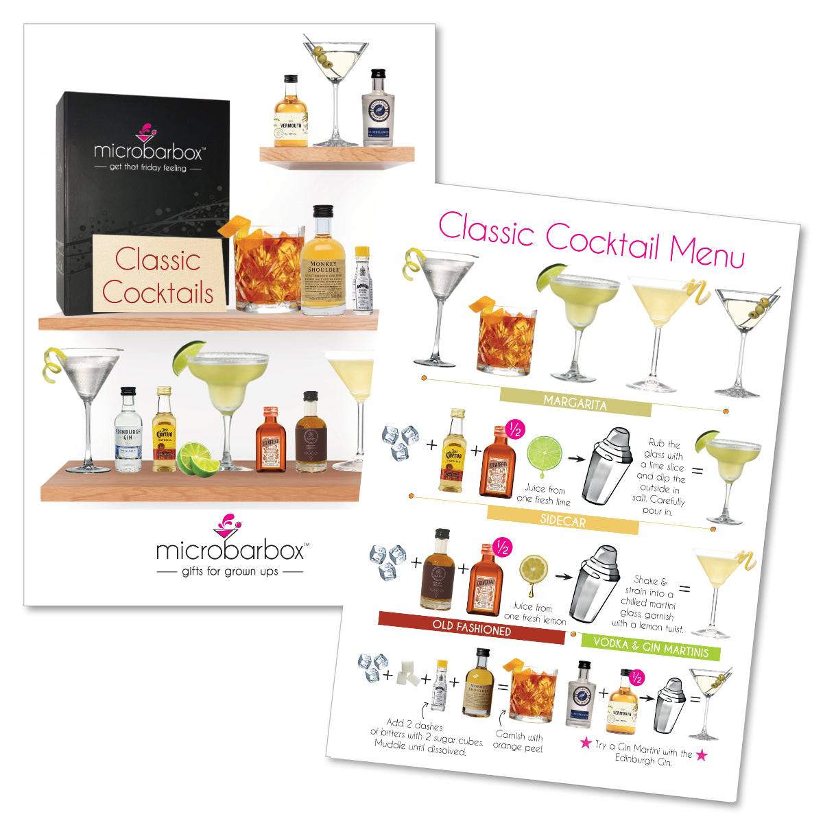 Father's Day Luxury Classic Cocktail Gift Set – MicroBarBox