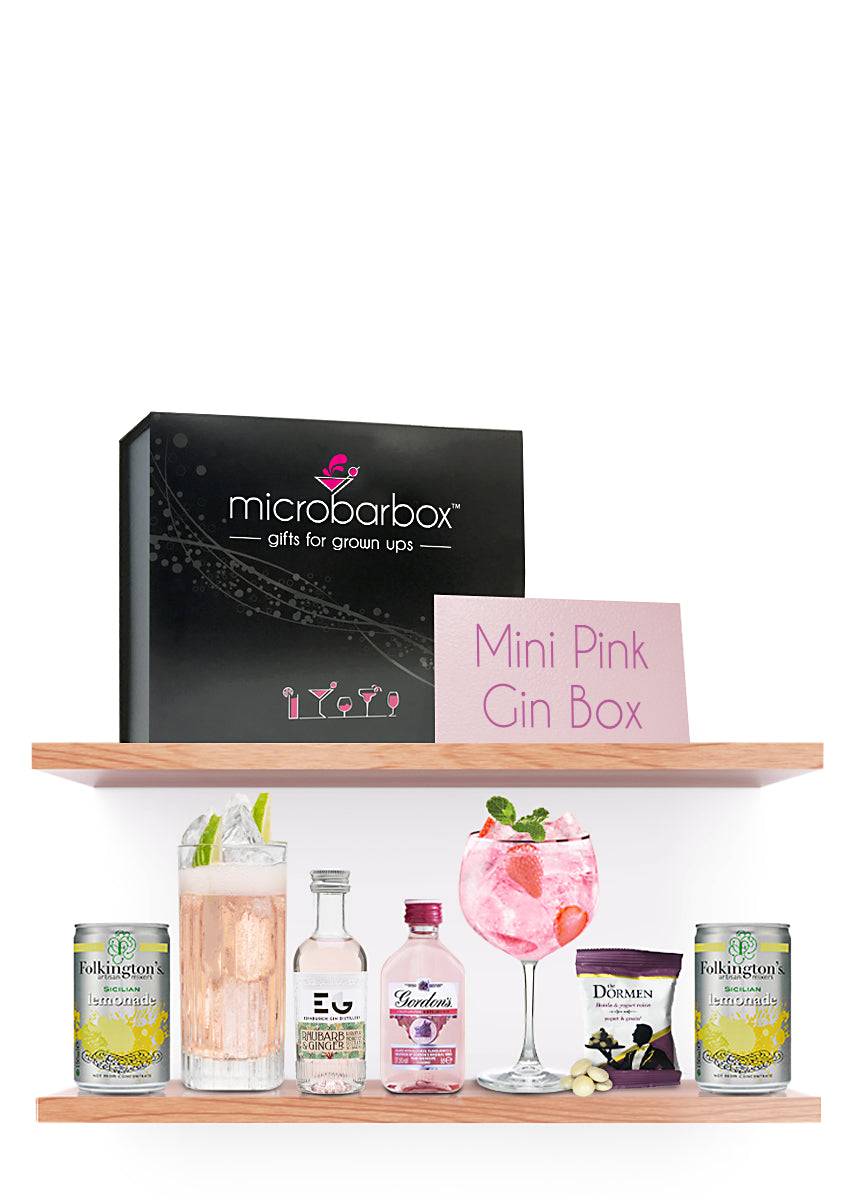 Classic Pink Gin Gift Set with Lemonade Cocktail Gift Set