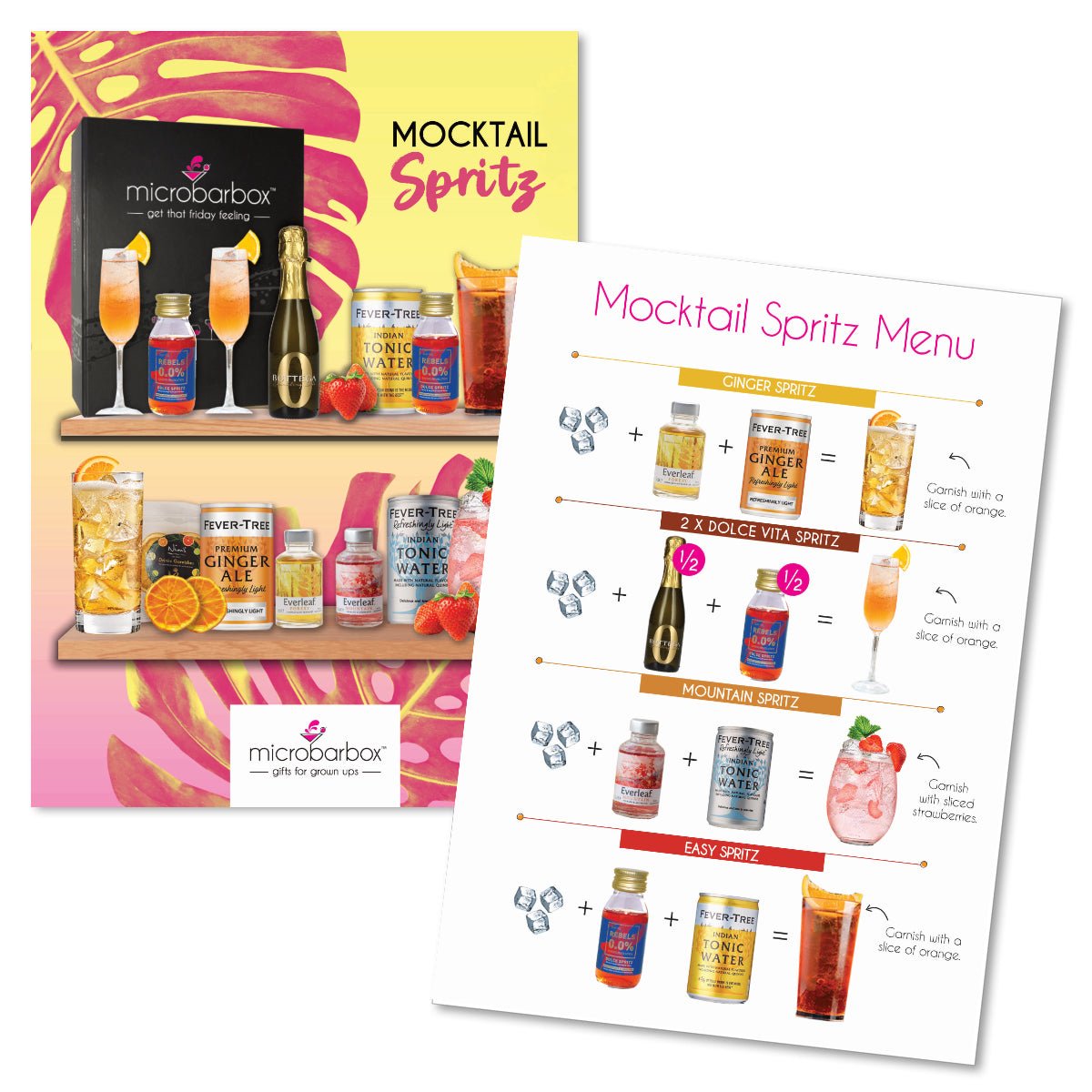 Mocktail Spritz Gift Set Mocktail Gift Set
