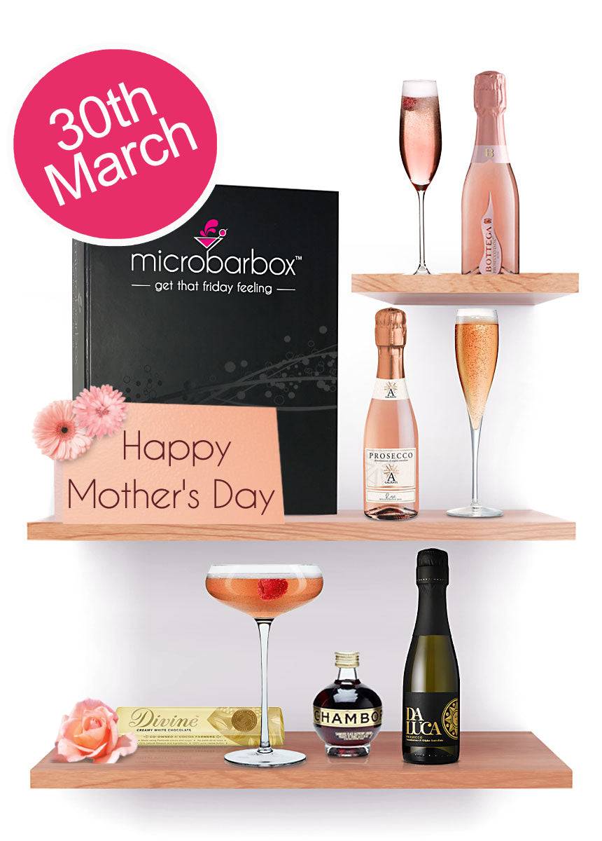 Mother's Day Pink Prosecco Gift Set Cocktail Gift Set