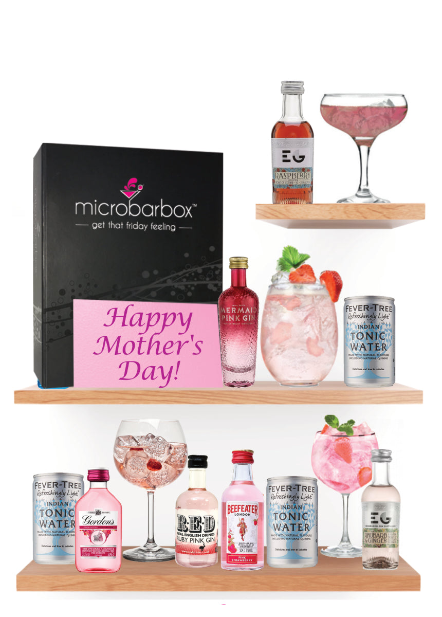 Mother's Day Heavenly Pink Gin Gift Set Cocktail Gift Set