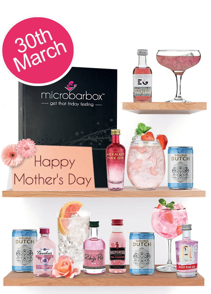 Mother's Day Heavenly Pink Gin Gift Set Cocktail Gift Set