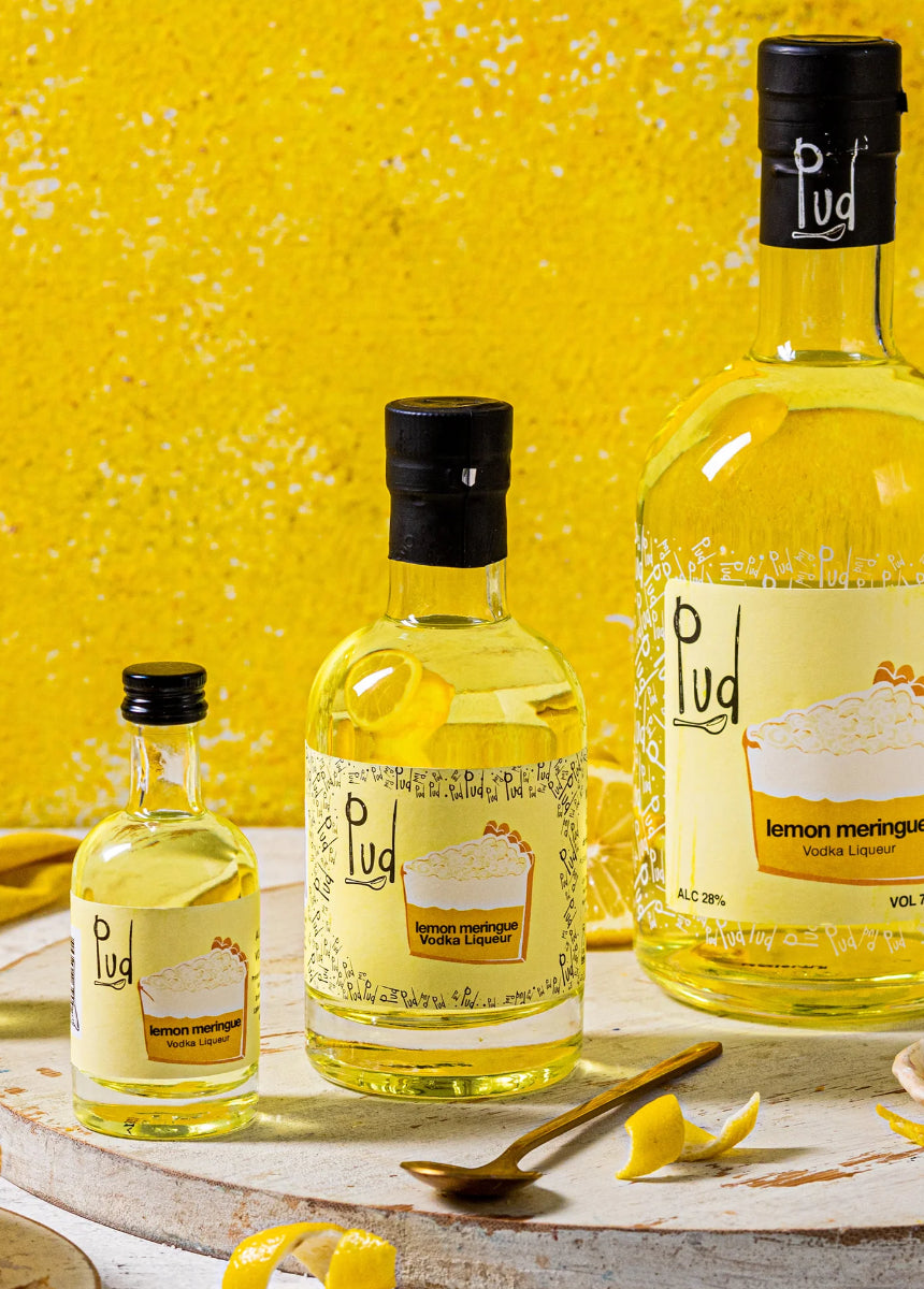 Pud Lemon Meringue Vodka Liqueur (20cl) Liquor & Spirits