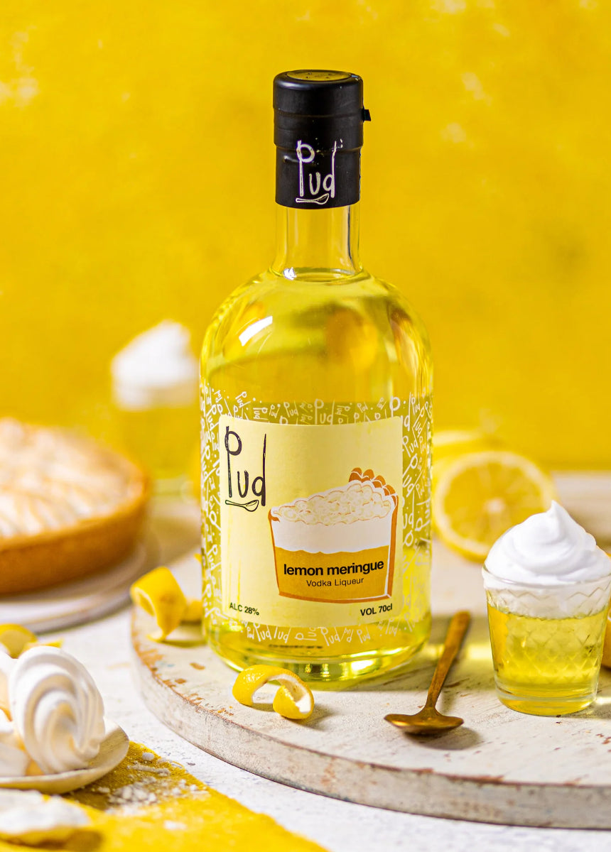 Pud Lemon Meringue Vodka Liqueur (20cl) Liquor & Spirits