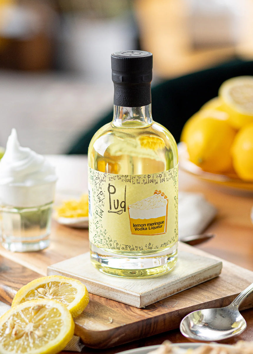 Pud Lemon Meringue Vodka Liqueur (20cl) Liquor & Spirits