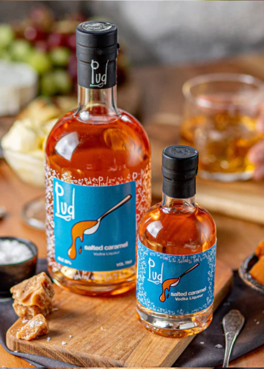 Pud Salted Caramel Vodka Liqueur (20cl) Liquor & Spirits