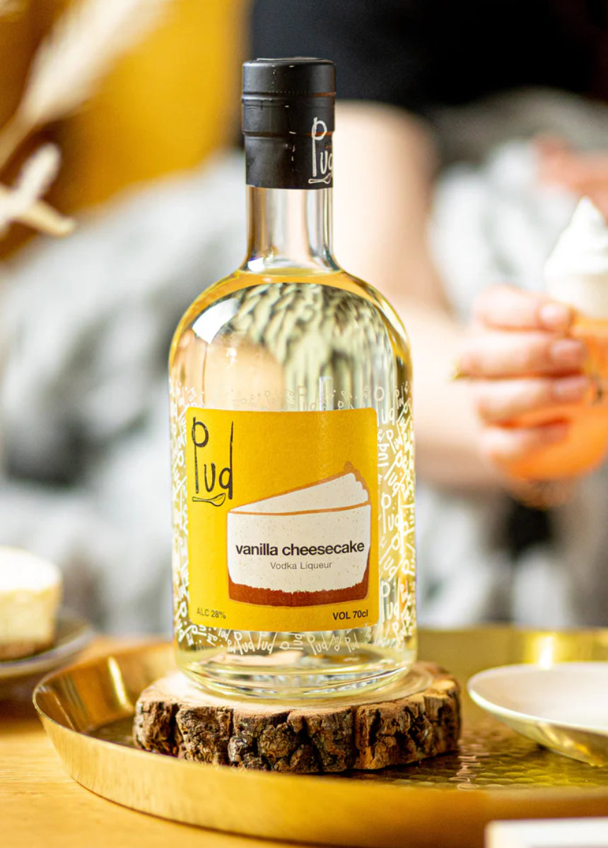 Pud Vanilla Cheesecake Vodka Liqueur (20cl) Liquor & Spirits