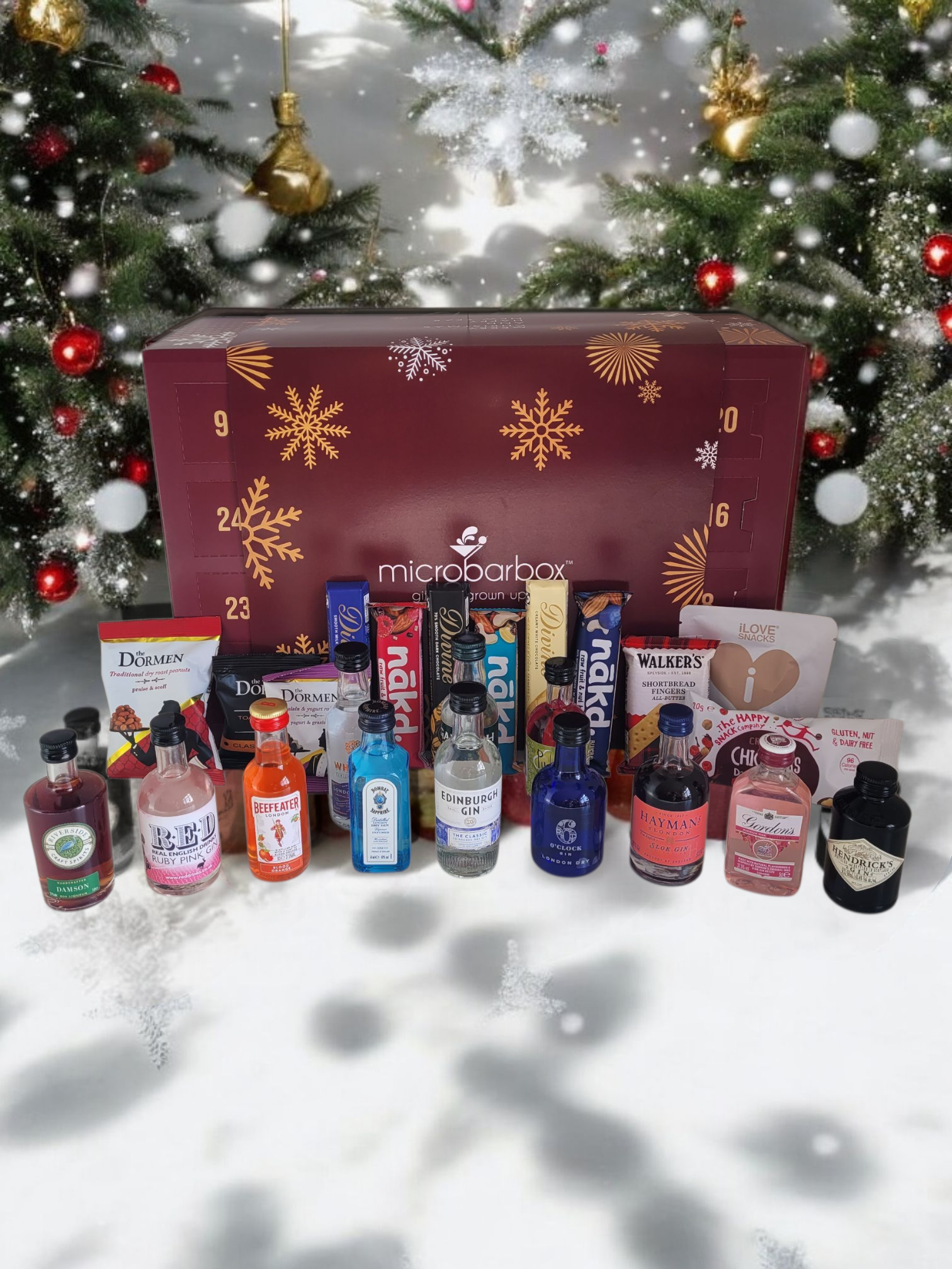 2025 Gin & Snack Advent Calendar - 24 Days