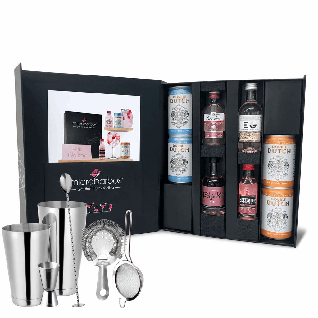 Pink Gin Gift Set with Tonic Cocktail Gift Set
