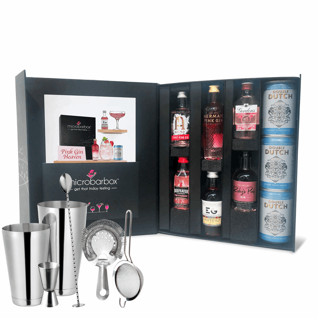 Mother's Day Heavenly Pink Gin Gift Set Cocktail Gift Set