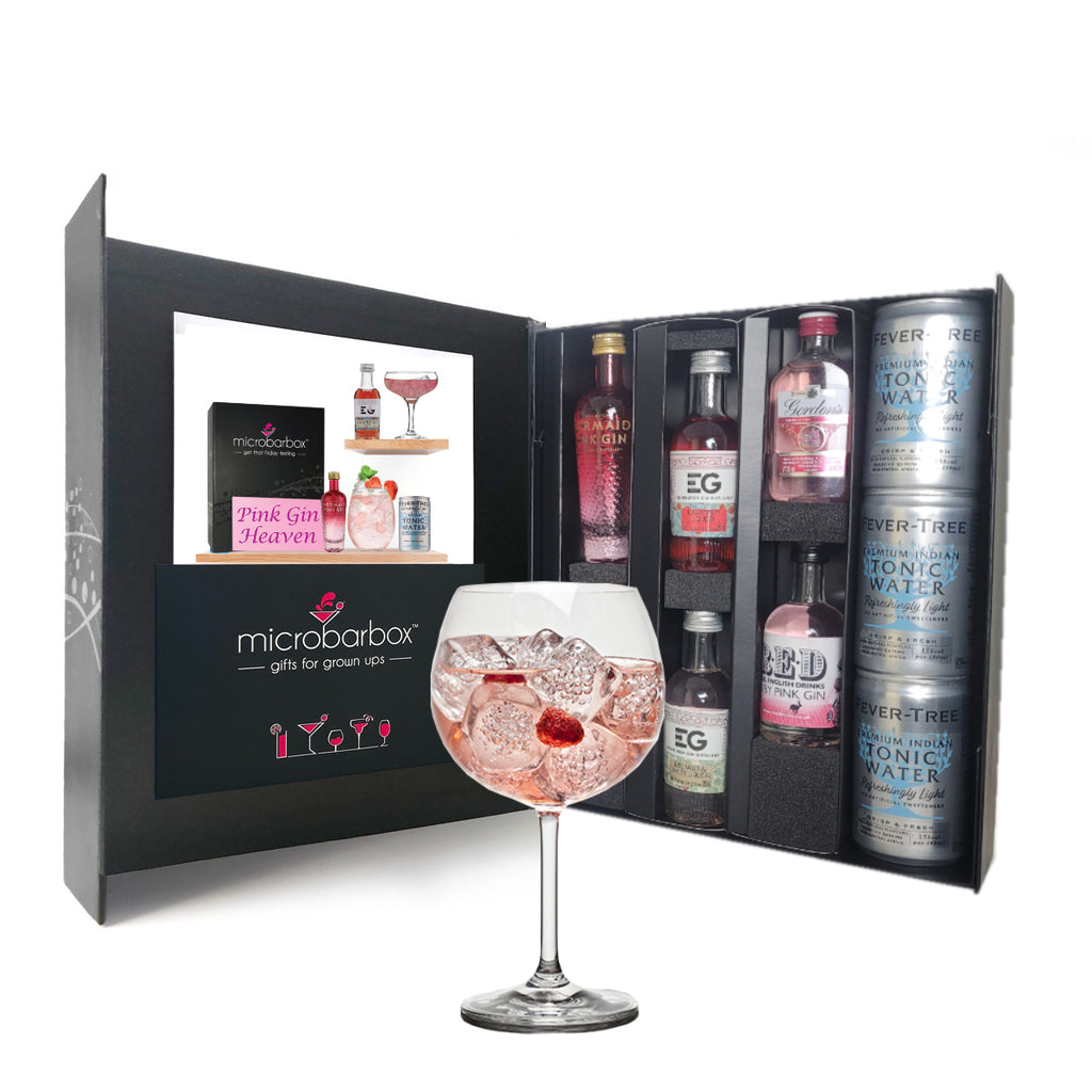 Mother's Day Heavenly Pink Gin Gift Set Cocktail Gift Set