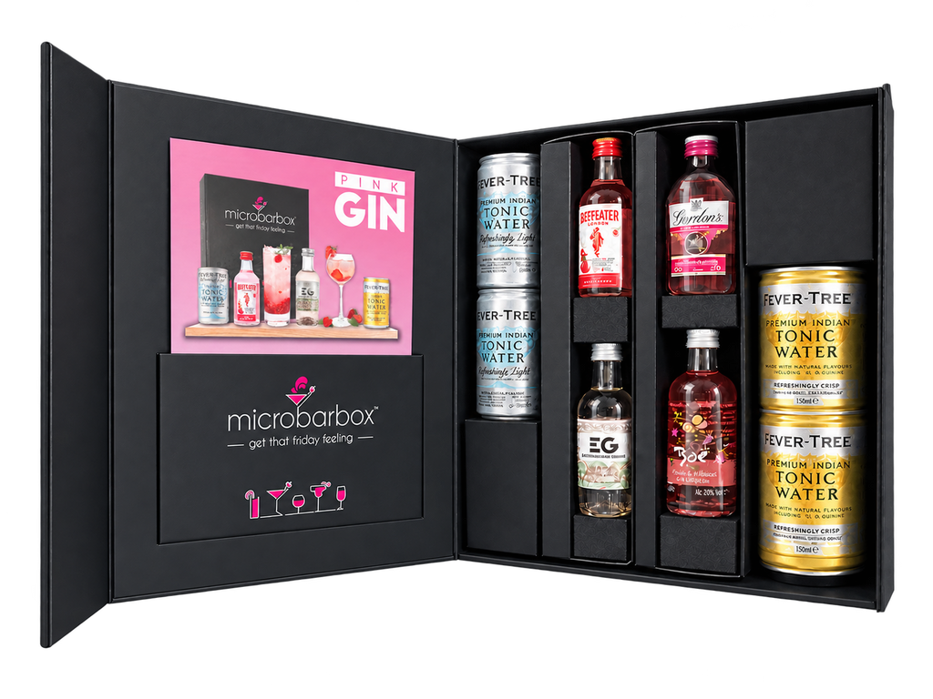 Pink Gin Gift Set with Tonic