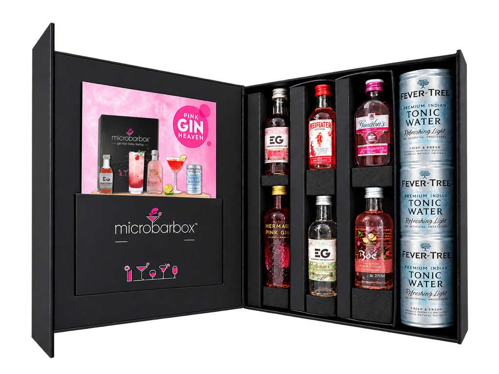 I Love You Pink Gin Heaven Gift Set Cocktail Gift Set
