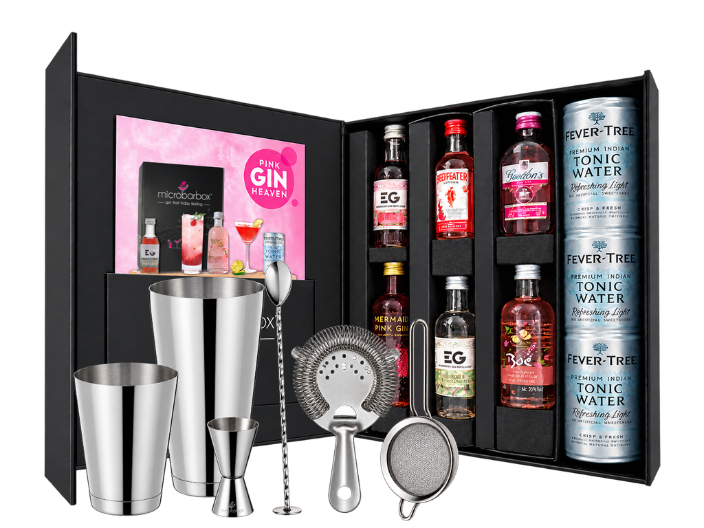 I Love You Pink Gin Heaven Gift Set Cocktail Gift Set