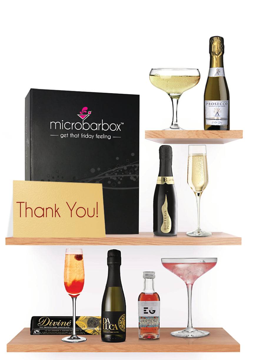 Thank You Prosecco Gift Set Wine Gift Set