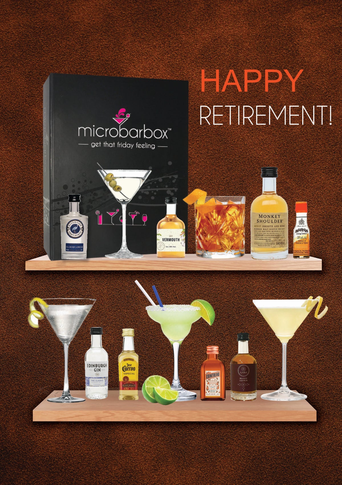 Retirement Luxury Classic Cocktail Gift Set