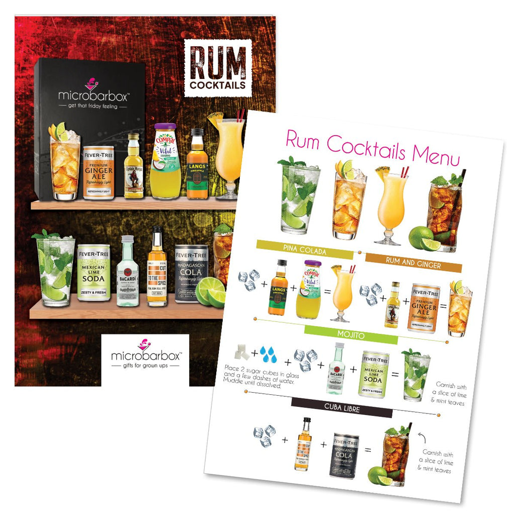Retirement Rum Cocktail Gift Set Cocktail Gift Set