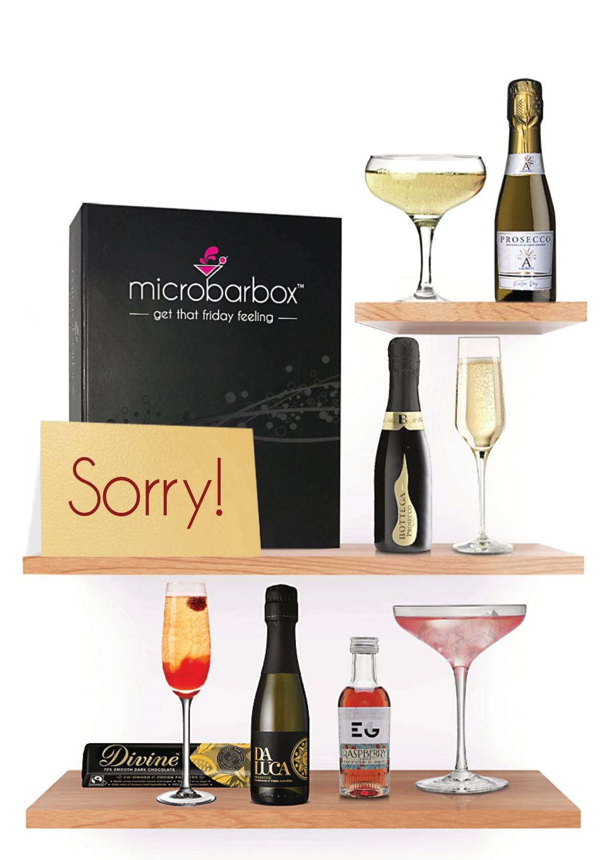 Sorry Prosecco Gift Set Wine Gift Set