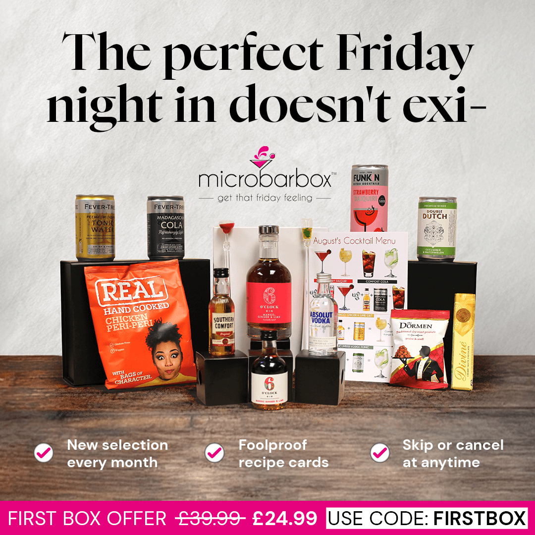 Monthly Cocktail Mixology Subscription Box Cocktail Gift Set