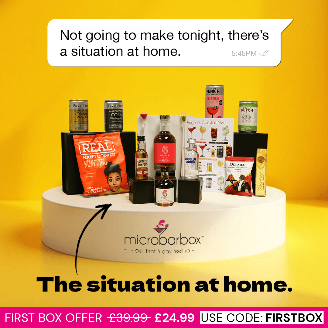 Monthly Cocktail Mixology Subscription Box Cocktail Gift Set