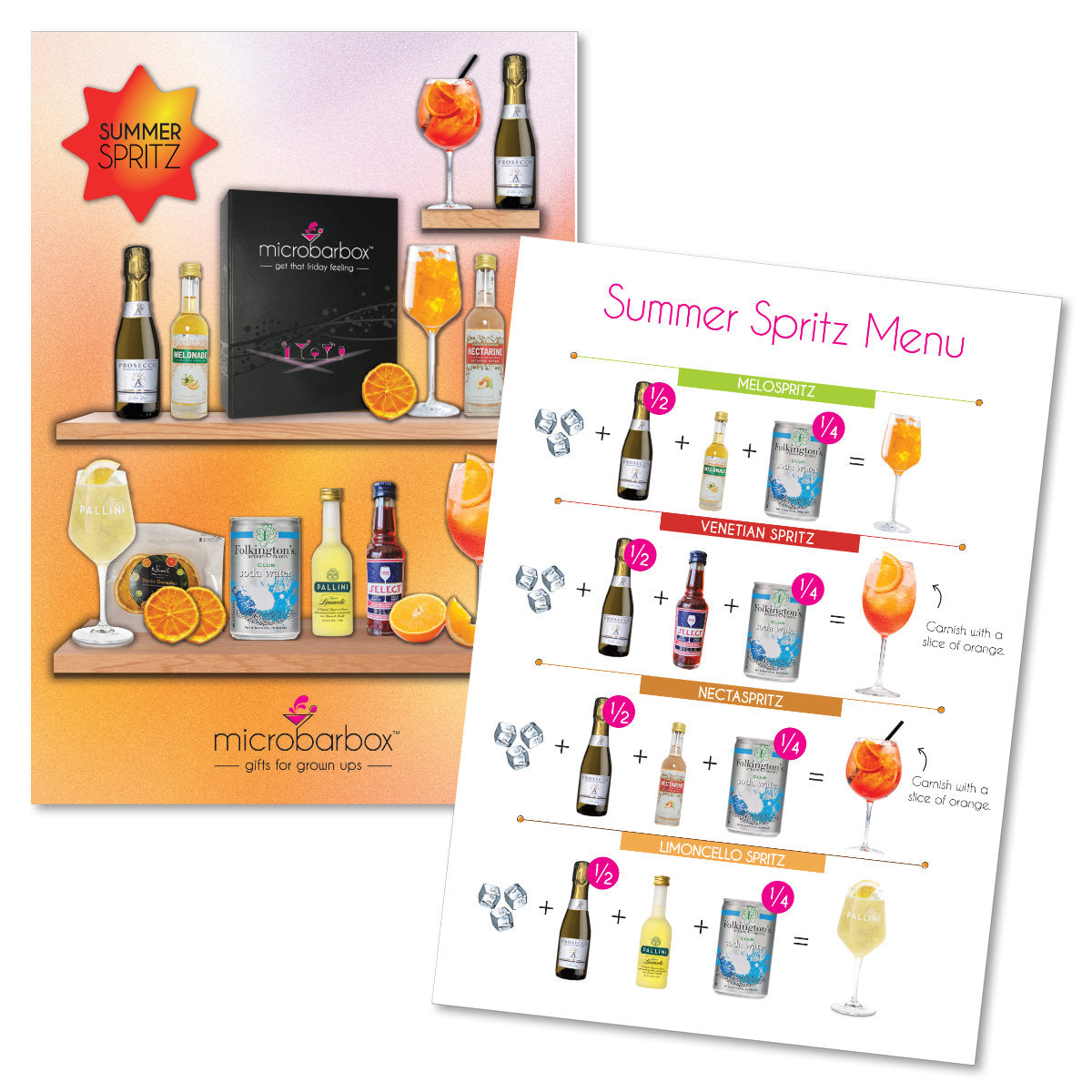Summer Spritz Cocktail Gift Set Cocktail Gift Set