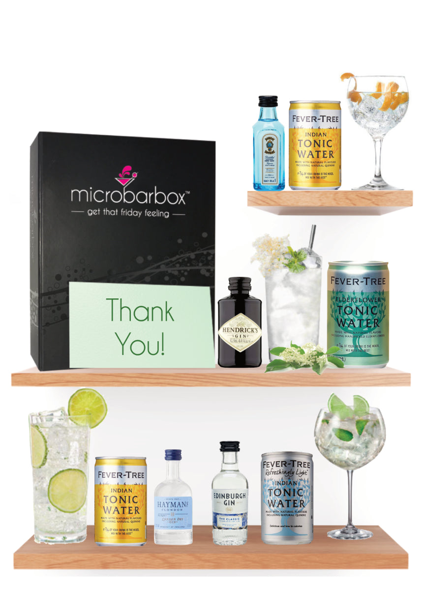 Thank You Gin and Tonic Gift Set Liquor & Spirits