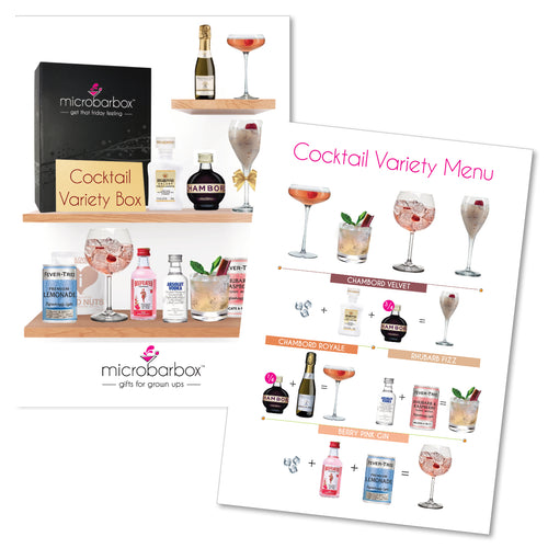 Chambord & Fizz Indulgence Variety Cocktail Gift Set Cocktail Gift Set