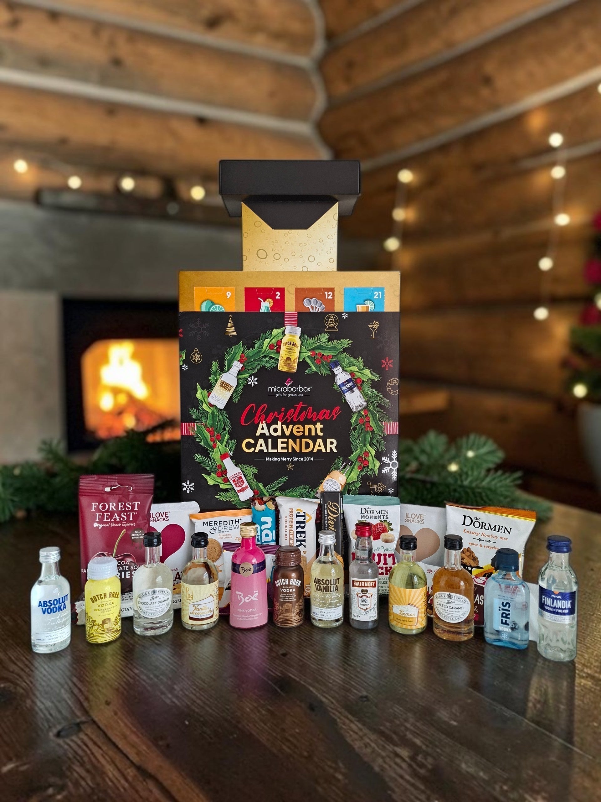 2026 Vodka & Snack Advent Calendar - 24 Days