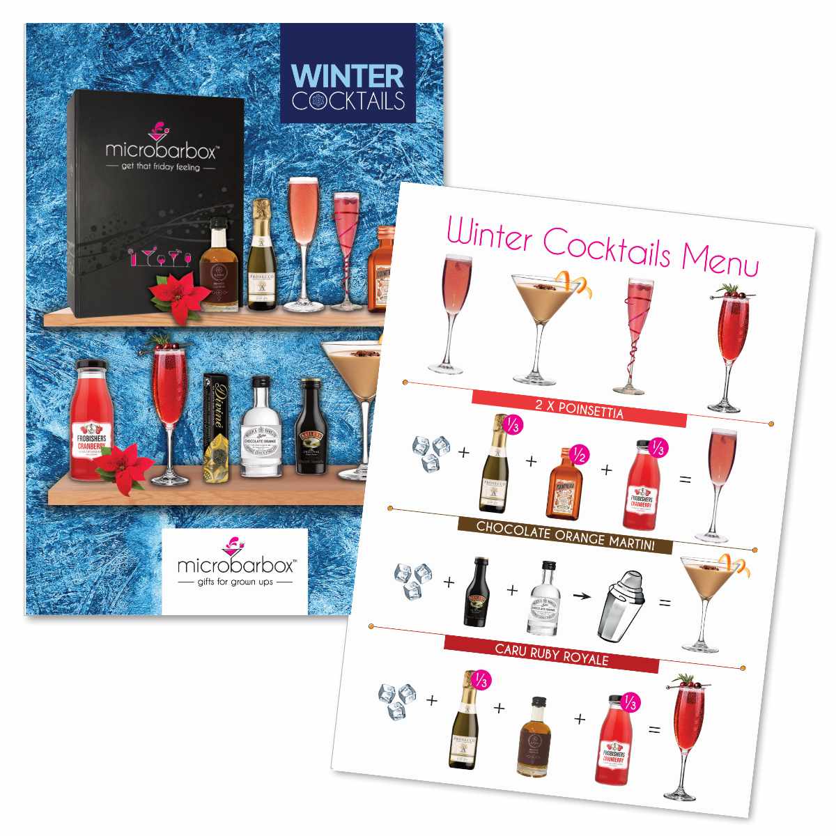 Winter Cocktails Gift Set