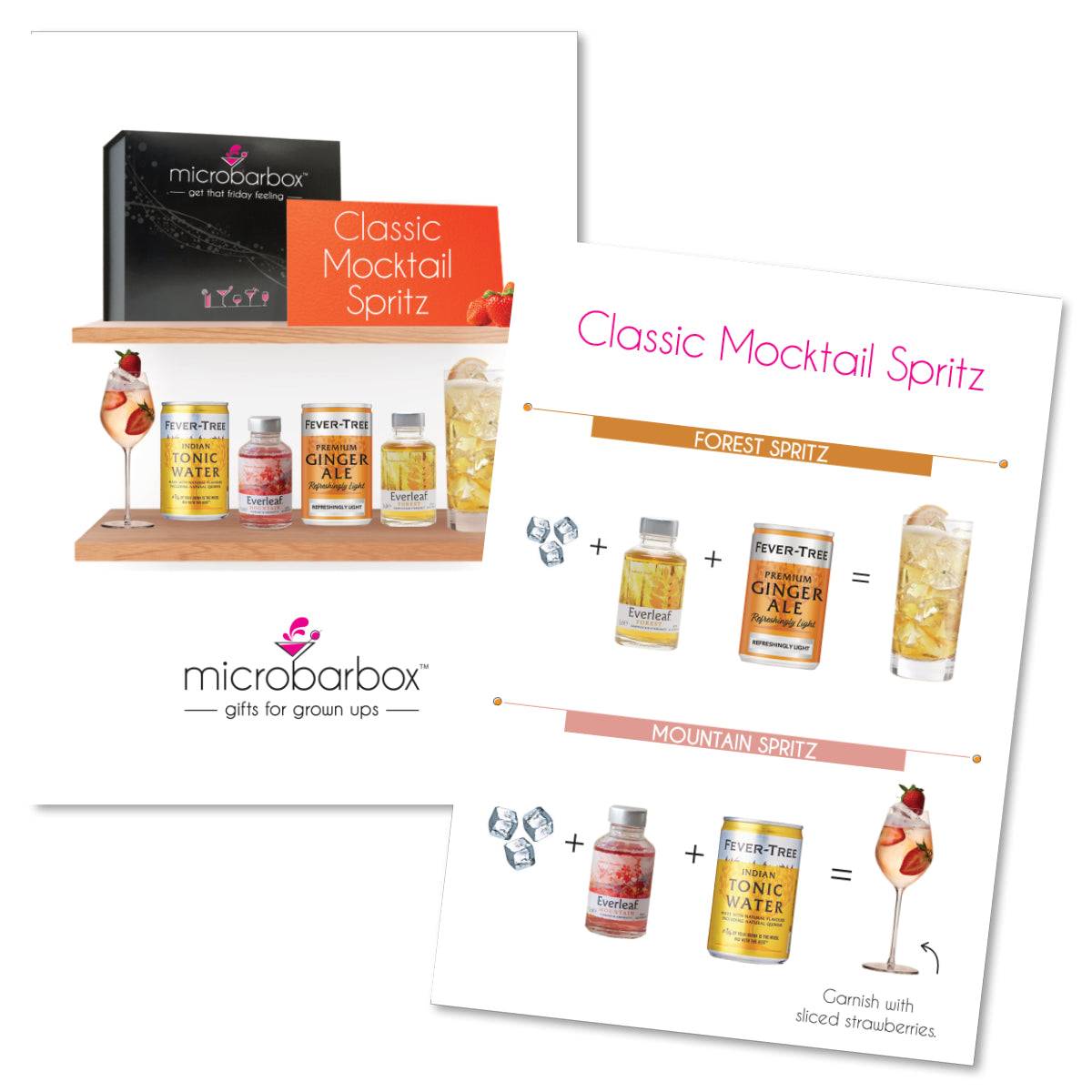 Classic Mocktail Spritz Gift Set Mocktail Gift Set