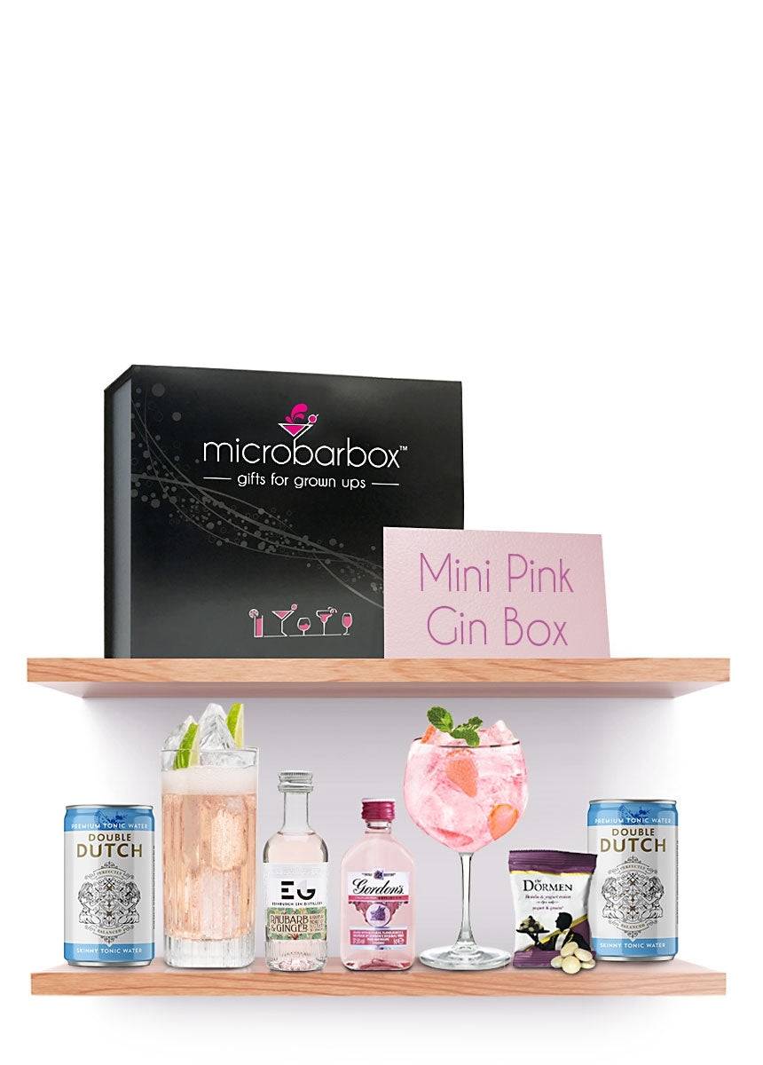 Classic Pink Gin Gift Set with Tonic Cocktail Gift Set