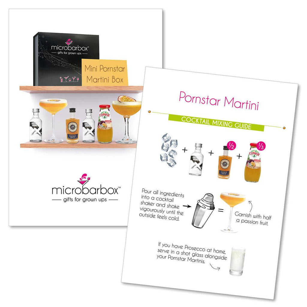 Classic Pornstar Martini Gift Set Cocktail Gift Set